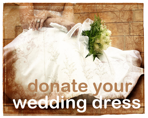 wedding dress donation