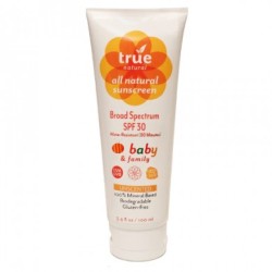 True Natural Baby & Family Sunscreen