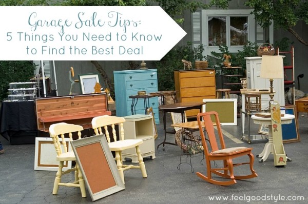 Garage Sale Tips: 5 Things You Need to Know to Find the Best Deal