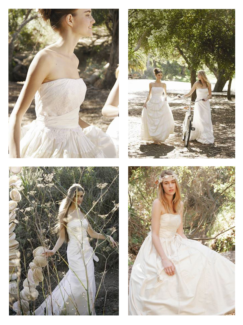 Eco Couture Bridal Wedding Fashion Dress Adele Wechsler