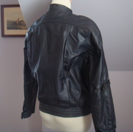 Vintage Leather Bomber