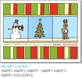 Christmas card from Doodle Greetings