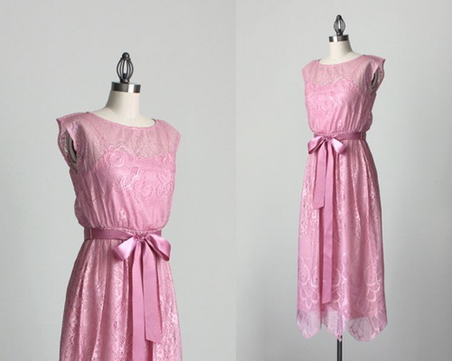rose tea dress
