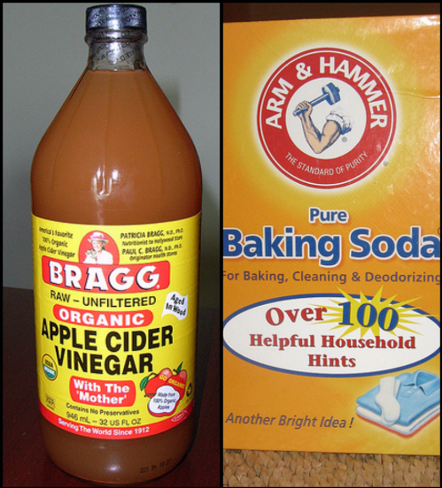 vinegar baking soda