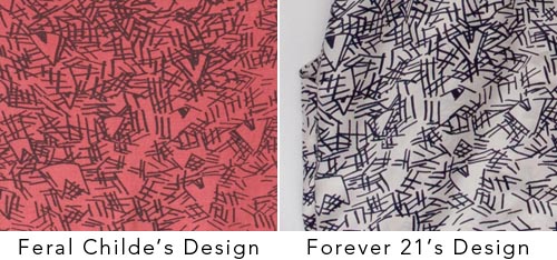 forever 21 stolen design