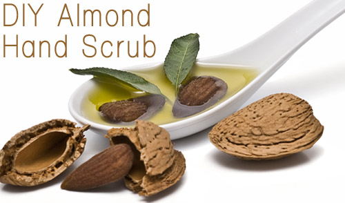 DIY Valentine's Day Beauty Gifts: Almond Hand Scrub