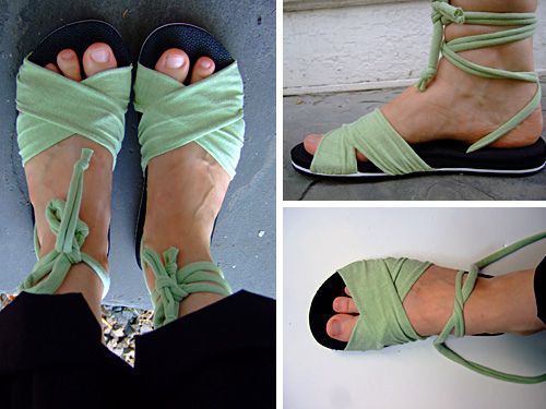 4 DIY Shoe Refashions for the Nothing New Challenge