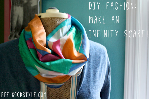 DIY Fashion Infinity Scarf