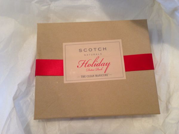 Scotch Naturals Nail Polish Holiday Detox Pack