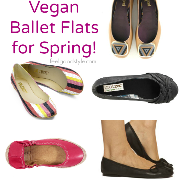 vegan ballerina flats