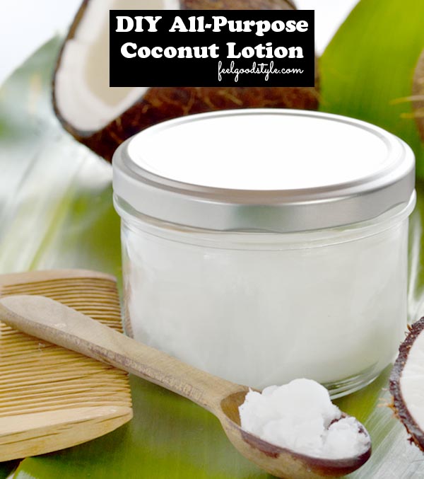 Homemade Coconut Oil Lotion Recipe