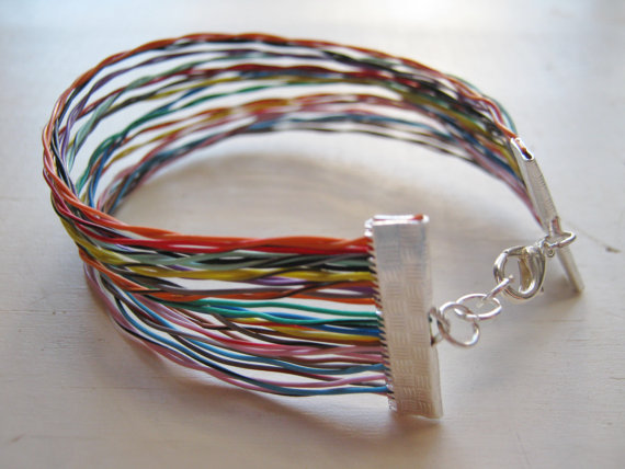 Spotted: Upcycled Jewelry from Old Electronics