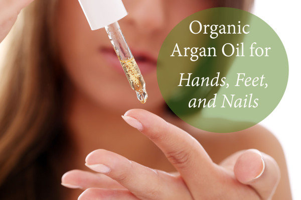 Try organic argan oil for great skin and healthy nails!