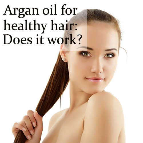 argan oil for healthy hair