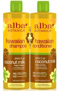 coconut milk shampoo and conditioner