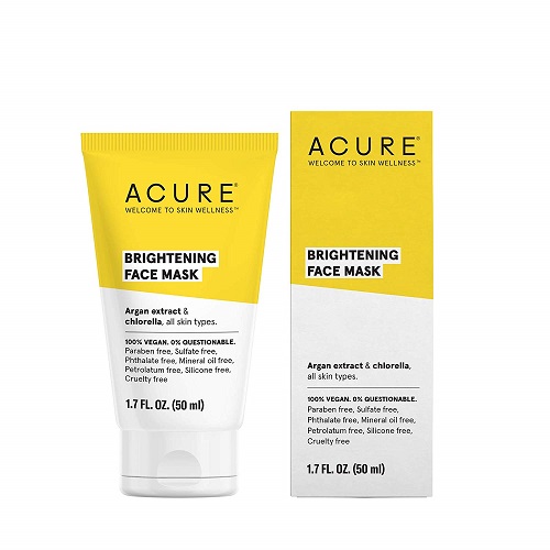acure brightening face mask
